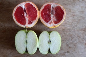grapefruit/apple