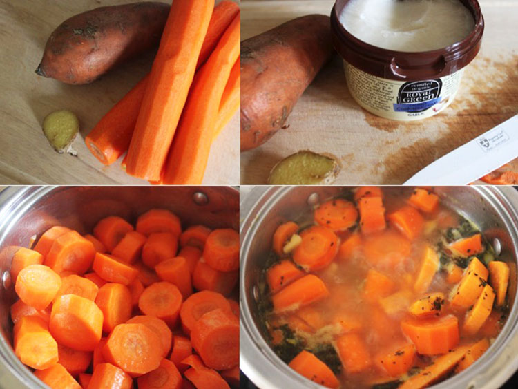 Warming Carrot Ginger Soup