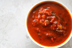 Chrissy Teigen Tomato Basil Soup