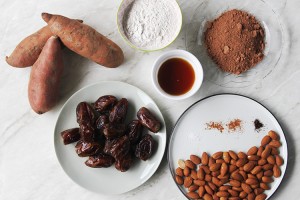 sweet potato brownies ingredients