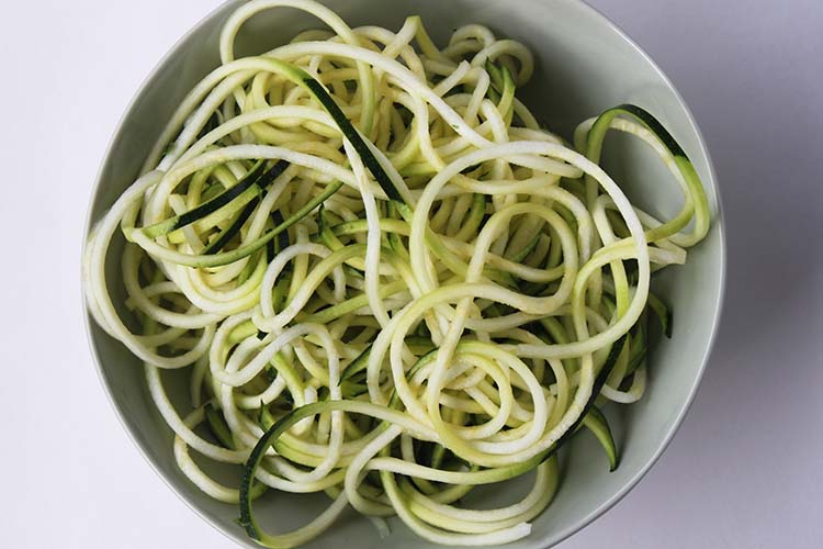 zucchini spaghetti 
