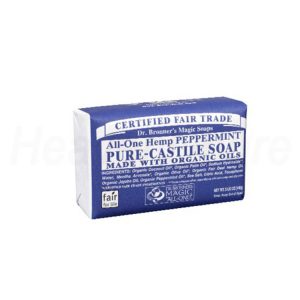 Dr. Bronner Zeep Bar (pepermunt)