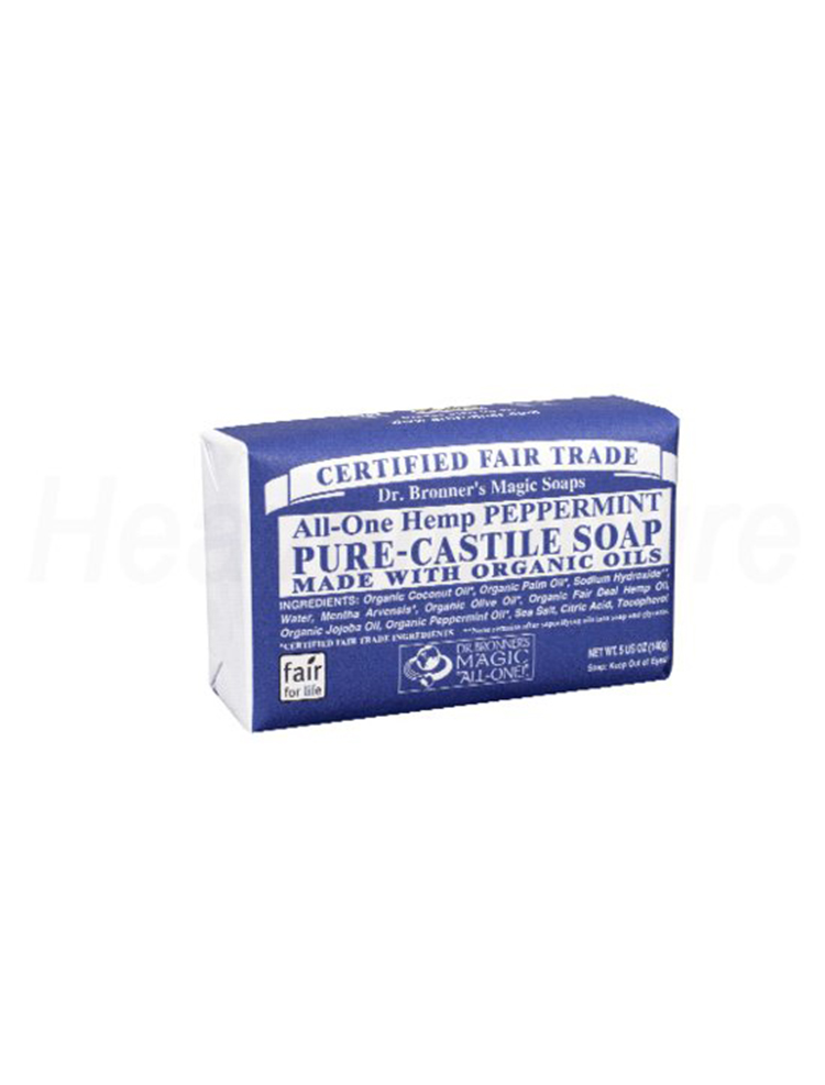 Dr. Bronner Zeep Bar (pepermunt)