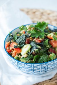 Herbal Lentil Nori Salad