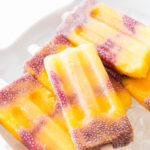 3 Ingredient Mango Hibiscus Popsicles