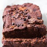 Sliced Chocolate Banana Bread