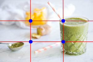 4 basic food photography composition tips