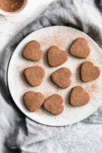 Dark Chocolate Shortbread Cookies