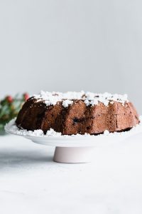 Vegan Sweet Potato Chocolate Bundt Cake