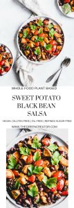 Sweet Potato Black Bean Salsa