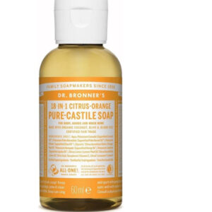 Dr Bronners Liquid Soap citrus orange
