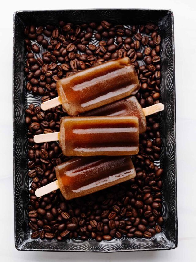 Coffee Popsicles