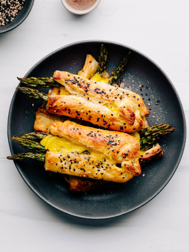 Asparagus with Puff Pastry